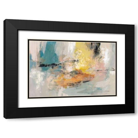Seaside Ambience Black Modern Wood Framed Art Print with Double Matting by Vassileva, Silvia