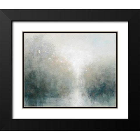 Still Morning Black Modern Wood Framed Art Print with Double Matting by Purinton, Julia
