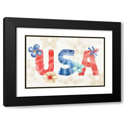 Oh My Stars V Black Modern Wood Framed Art Print with Double Matting by June, Dina