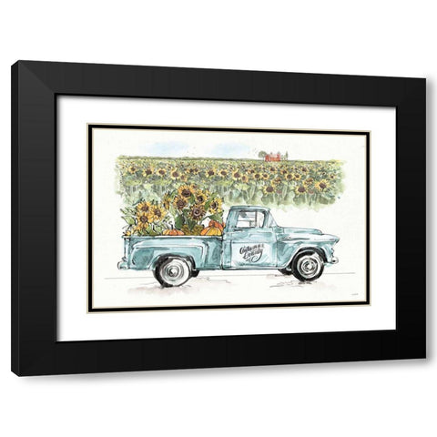 Country Harvest I Black Modern Wood Framed Art Print with Double Matting by Tavoletti, Anne