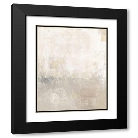 Gray Morning Light II Black Modern Wood Framed Art Print with Double Matting by Prahl, Courtney