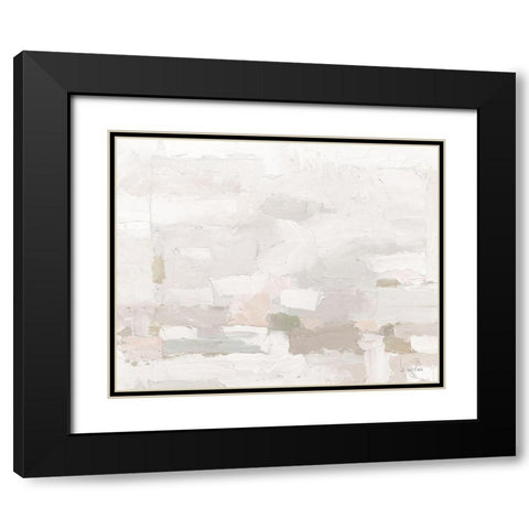 Soft Hues Neutral Crop Black Modern Wood Framed Art Print with Double Matting by Wiens, James