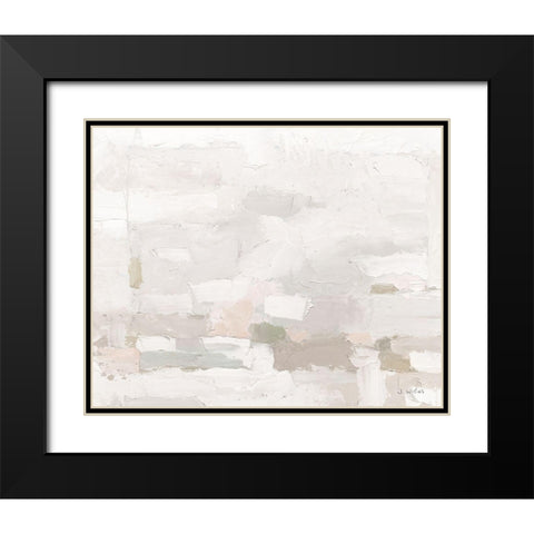 Soft Hues Neutral Crop Black Modern Wood Framed Art Print with Double Matting by Wiens, James