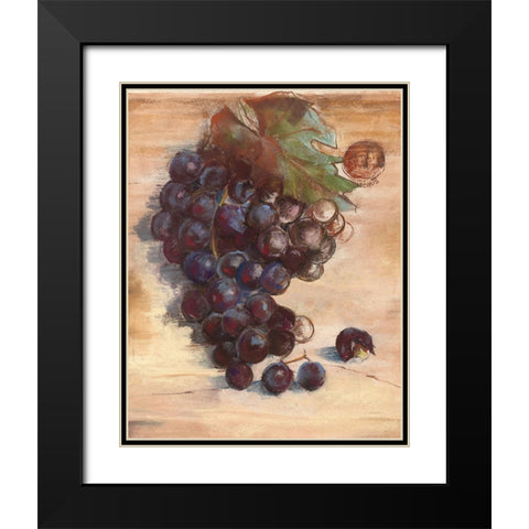 Grape Harvest III No Label Black Modern Wood Framed Art Print with Double Matting by Rowan, Carol