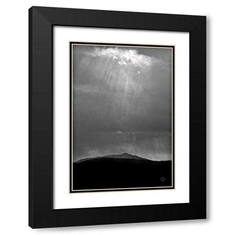 Perspective Black Modern Wood Framed Art Print with Double Matting by Larson, Nathan