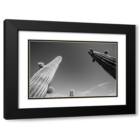 Three Kings Black Modern Wood Framed Art Print with Double Matting by Larson, Nathan