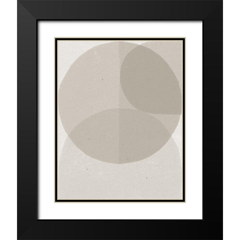 Soft Rain I Black Modern Wood Framed Art Print with Double Matting by Hershey, Moira