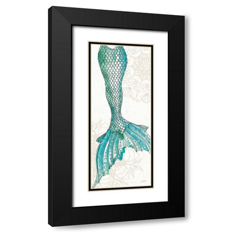 Sea Sirens III Black Modern Wood Framed Art Print with Double Matting by Tavoletti, Anne