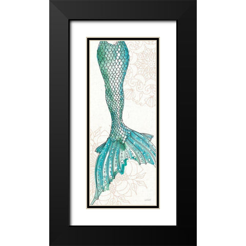 Sea Sirens III Black Modern Wood Framed Art Print with Double Matting by Tavoletti, Anne