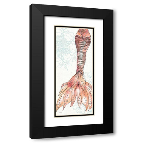 Sea Sirens IV Black Modern Wood Framed Art Print with Double Matting by Tavoletti, Anne