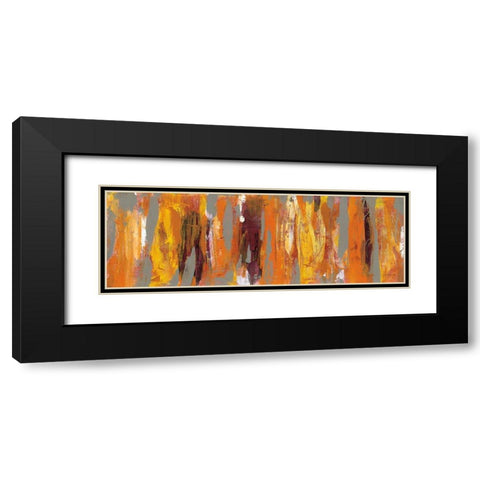 Cinnamon Row Black Modern Wood Framed Art Print with Double Matting by Nai, Danhui