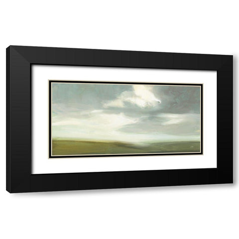 Moorland Black Modern Wood Framed Art Print with Double Matting by Purinton, Julia