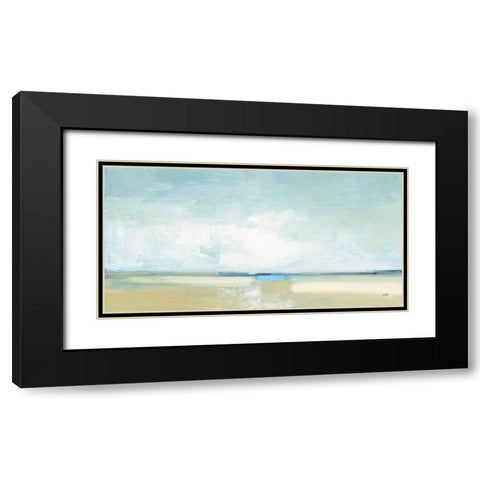 Tidal Retreat Black Modern Wood Framed Art Print with Double Matting by Purinton, Julia