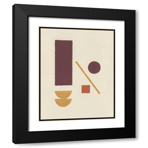 Leftovers II Black Modern Wood Framed Art Print with Double Matting by Hershey, Moira