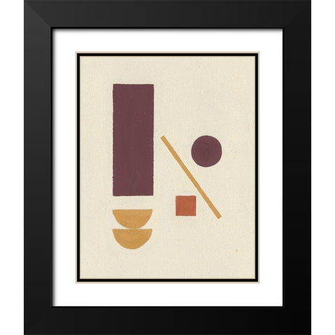 Leftovers II Black Modern Wood Framed Art Print with Double Matting by Hershey, Moira