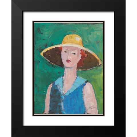 Flea Market Portrait II Black Modern Wood Framed Art Print with Double Matting by Tillmon, Avery