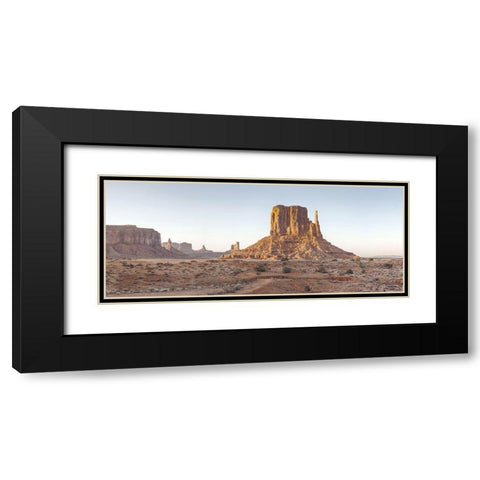 Scenic Landscape V Black Modern Wood Framed Art Print with Double Matting by Eichman, Andre