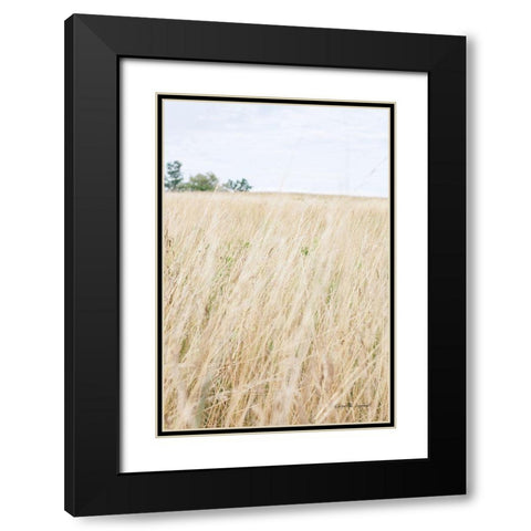 On the Edge III Black Modern Wood Framed Art Print with Double Matting by Urquhart, Elizabeth