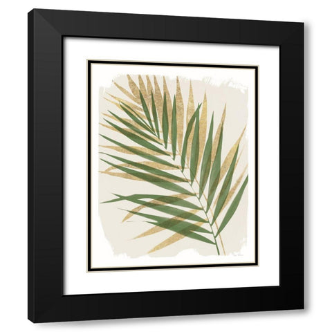 Nature By the Lake Frond II Shadows Black Modern Wood Framed Art Print with Double Matting by Rhue, Piper