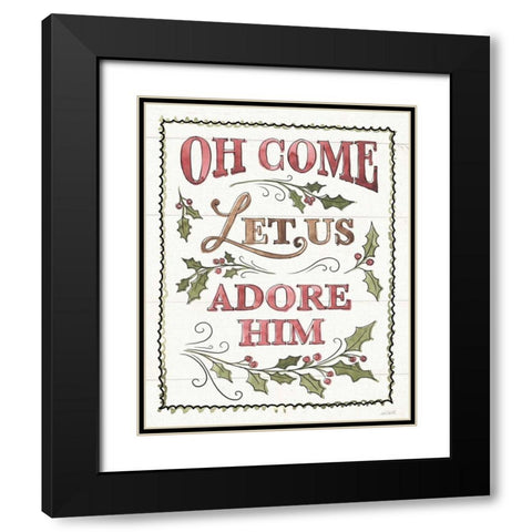 Soft Season IX Black Modern Wood Framed Art Print with Double Matting by Tavoletti, Anne