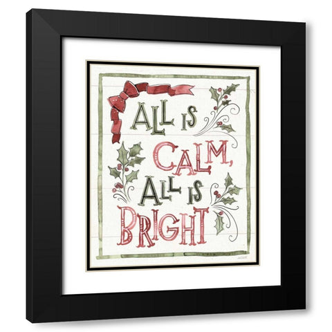 Soft Season XI Black Modern Wood Framed Art Print with Double Matting by Tavoletti, Anne