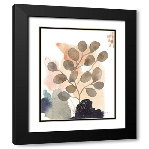 Serene Nature III Black Modern Wood Framed Art Print with Double Matting by Horn, Laura