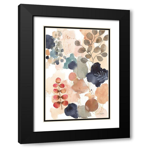Serene Nature IV Black Modern Wood Framed Art Print with Double Matting by Horn, Laura