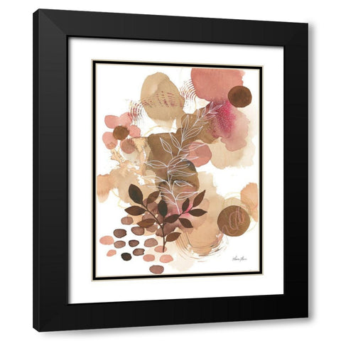 Nature Bliss I Black Modern Wood Framed Art Print with Double Matting by Horn, Laura