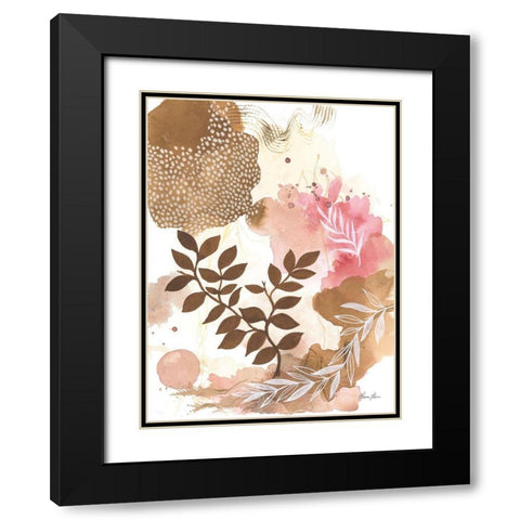Nature Bliss II Black Modern Wood Framed Art Print with Double Matting by Horn, Laura