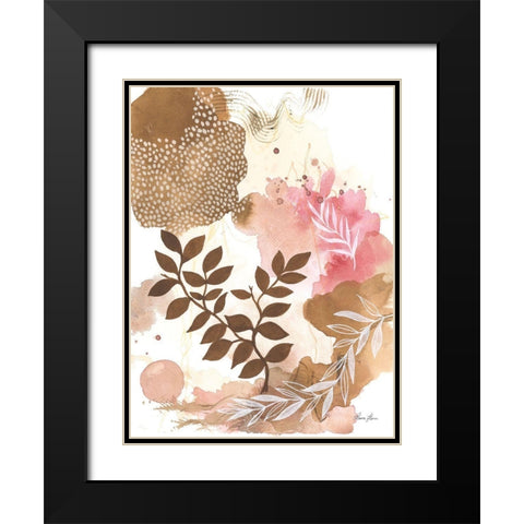 Nature Bliss II Black Modern Wood Framed Art Print with Double Matting by Horn, Laura