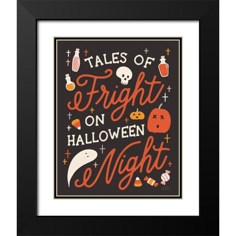 Trick or Treat VII with White Black Modern Wood Framed Art Print with Double Matting by Marshall, Laura