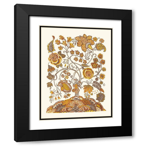 Authentic Bouquet Black Modern Wood Framed Art Print with Double Matting by Wild Apple Portfolio