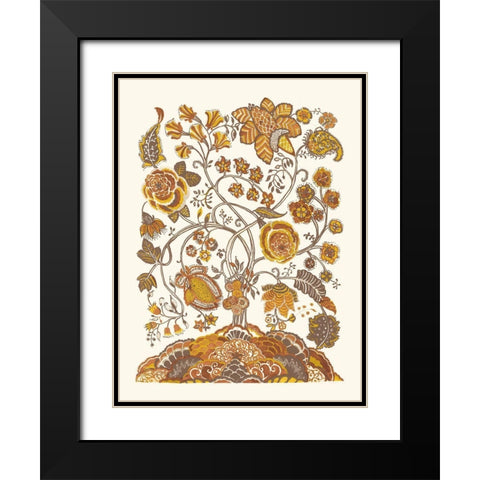 Authentic Bouquet Black Modern Wood Framed Art Print with Double Matting by Wild Apple Portfolio