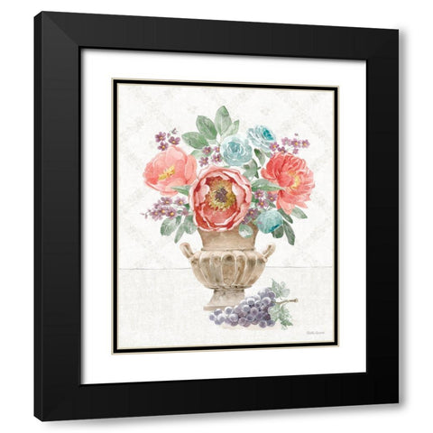 Timeless Romance II Black Modern Wood Framed Art Print with Double Matting by Grove, Beth