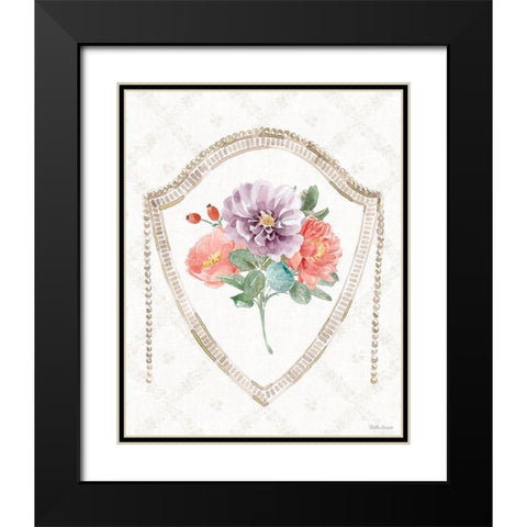Timeless Romance VI Black Modern Wood Framed Art Print with Double Matting by Grove, Beth