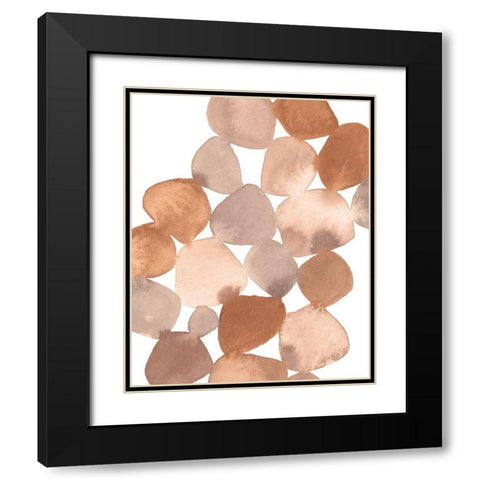 Boho Beautiful I Brown Black Modern Wood Framed Art Print with Double Matting by Hershey, Moira