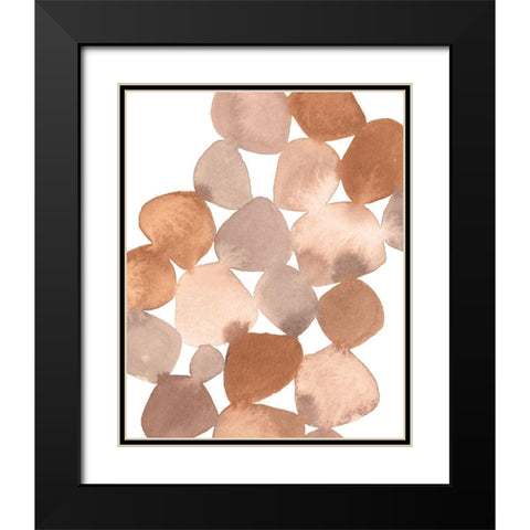 Boho Beautiful I Brown Black Modern Wood Framed Art Print with Double Matting by Hershey, Moira
