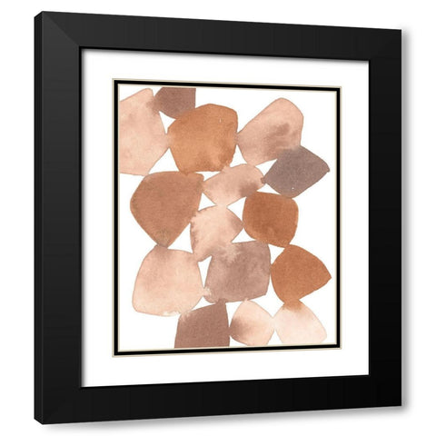 Boho Beautiful II Brown Black Modern Wood Framed Art Print with Double Matting by Hershey, Moira