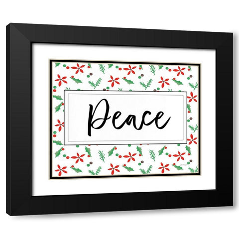 Minted Christmas I Black Modern Wood Framed Art Print with Double Matting by Pertiet, Katie