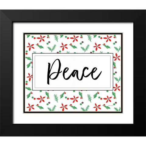Minted Christmas I Black Modern Wood Framed Art Print with Double Matting by Pertiet, Katie