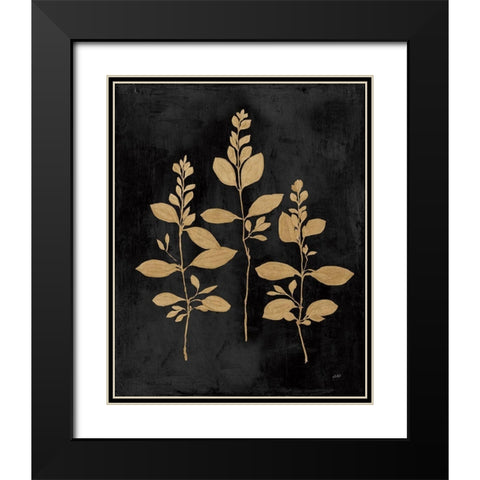 Botanical Sutdy IV GB Black Modern Wood Framed Art Print with Double Matting by Purinton, Julia