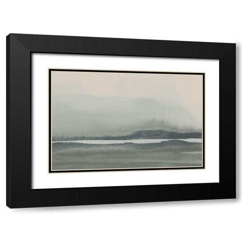 End of Day V Light Crop Black Modern Wood Framed Art Print with Double Matting by Paschke, Chris