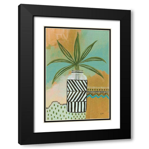 My Tribe Black Modern Wood Framed Art Print with Double Matting by Mack, Lynn