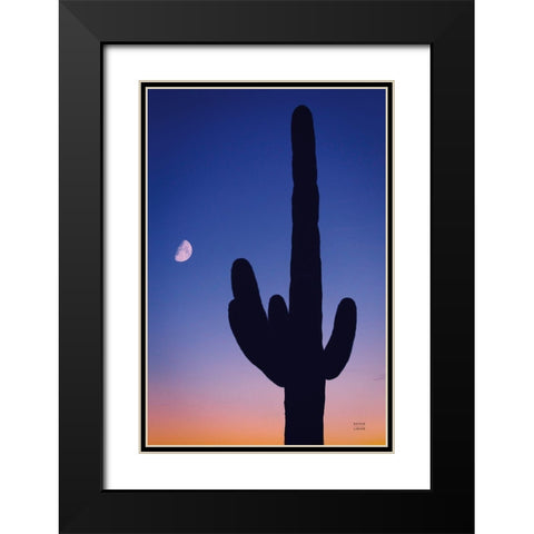 Candy Rock Desert Black Modern Wood Framed Art Print with Double Matting by Larson, Nathan