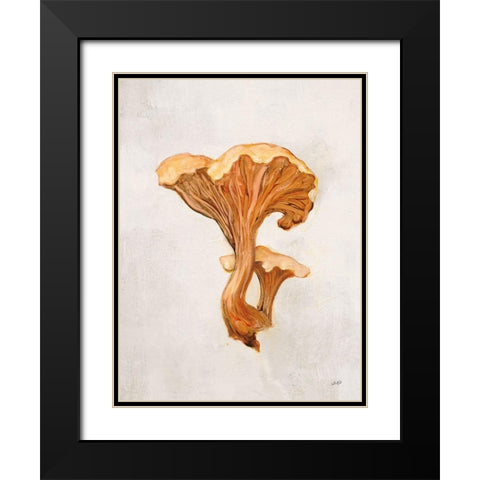 Woodland Mushroom IV Black Modern Wood Framed Art Print with Double Matting by Purinton, Julia