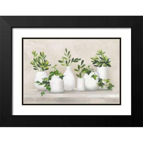 Plant Life IV Black Modern Wood Framed Art Print with Double Matting by Purinton, Julia