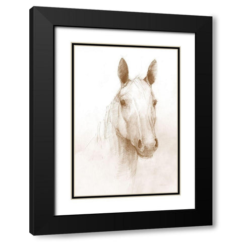 Romeo  Sepia Black Modern Wood Framed Art Print with Double Matting by Tillmon, Avery