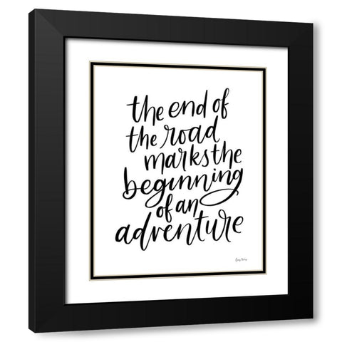 Graduation III No Stars Crop Black Modern Wood Framed Art Print with Double Matting by Thorns, Becky