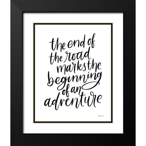 Graduation III No Stars Crop Black Modern Wood Framed Art Print with Double Matting by Thorns, Becky