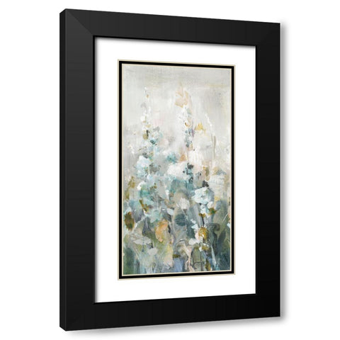 Rustic Garden Neutral IV Black Modern Wood Framed Art Print with Double Matting by Nai, Danhui